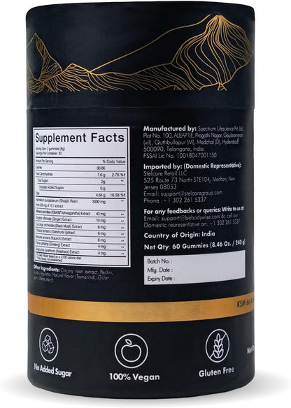 Body Wise | Gominolas de Shilajit Puro