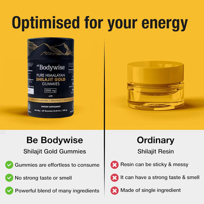 Body Wise | Gominolas de Shilajit Puro