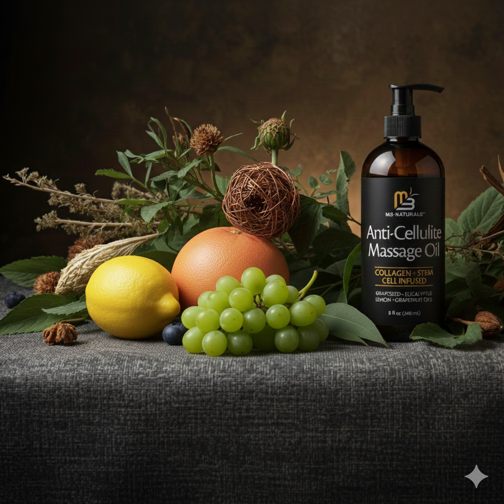 Anti-Cellulite | Massage Oil with Collagen & Stem Cells