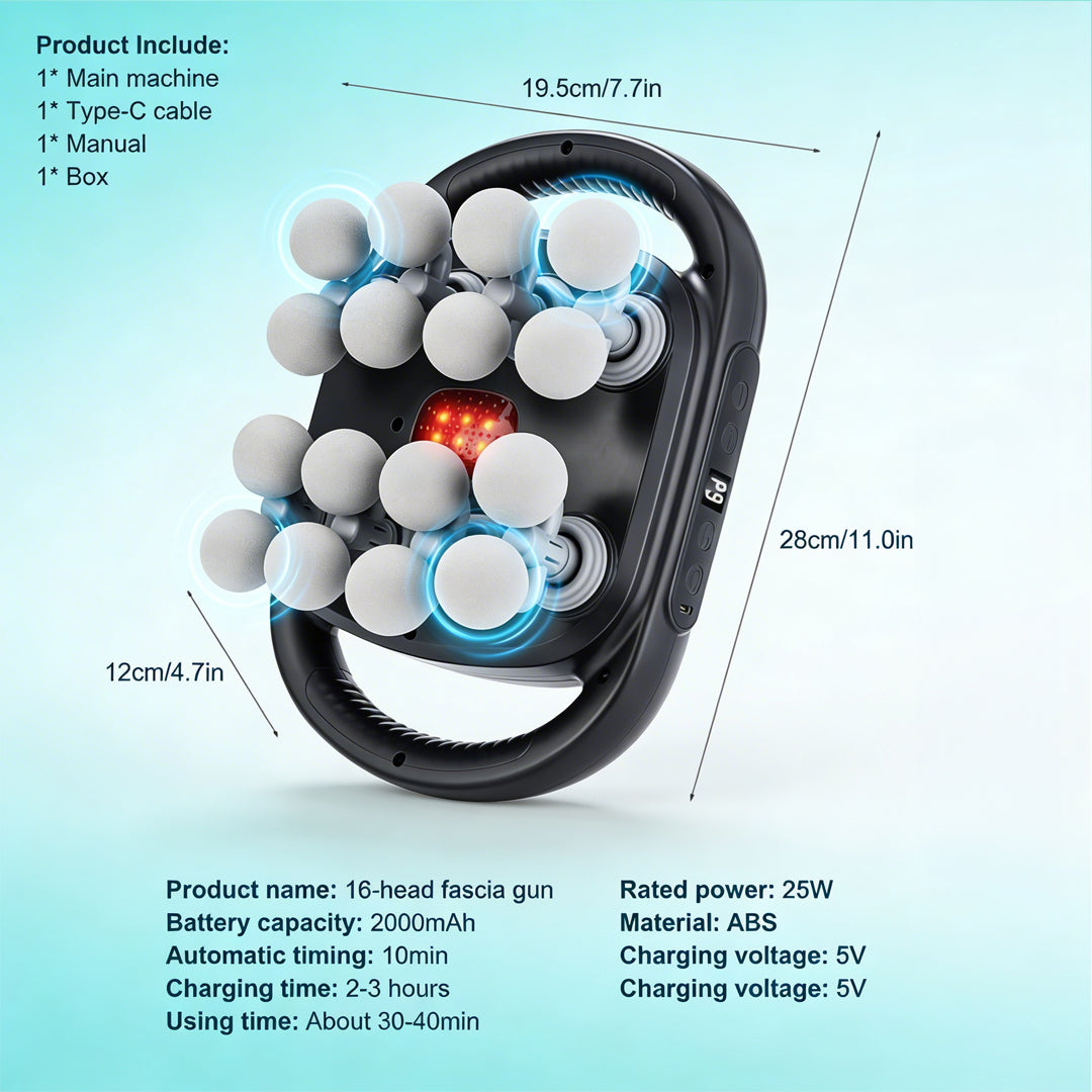 Smart Relief Pro | 16-Head Body Massager